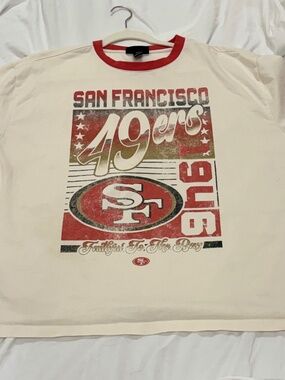 49ers Drop Shoulder Tee, The Wild Collective
